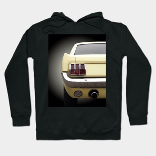 US American classic car Mustang 1965 Hoodie